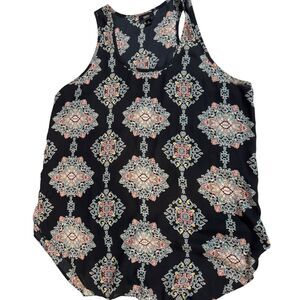 Y2K Racerback Paisley top size Large